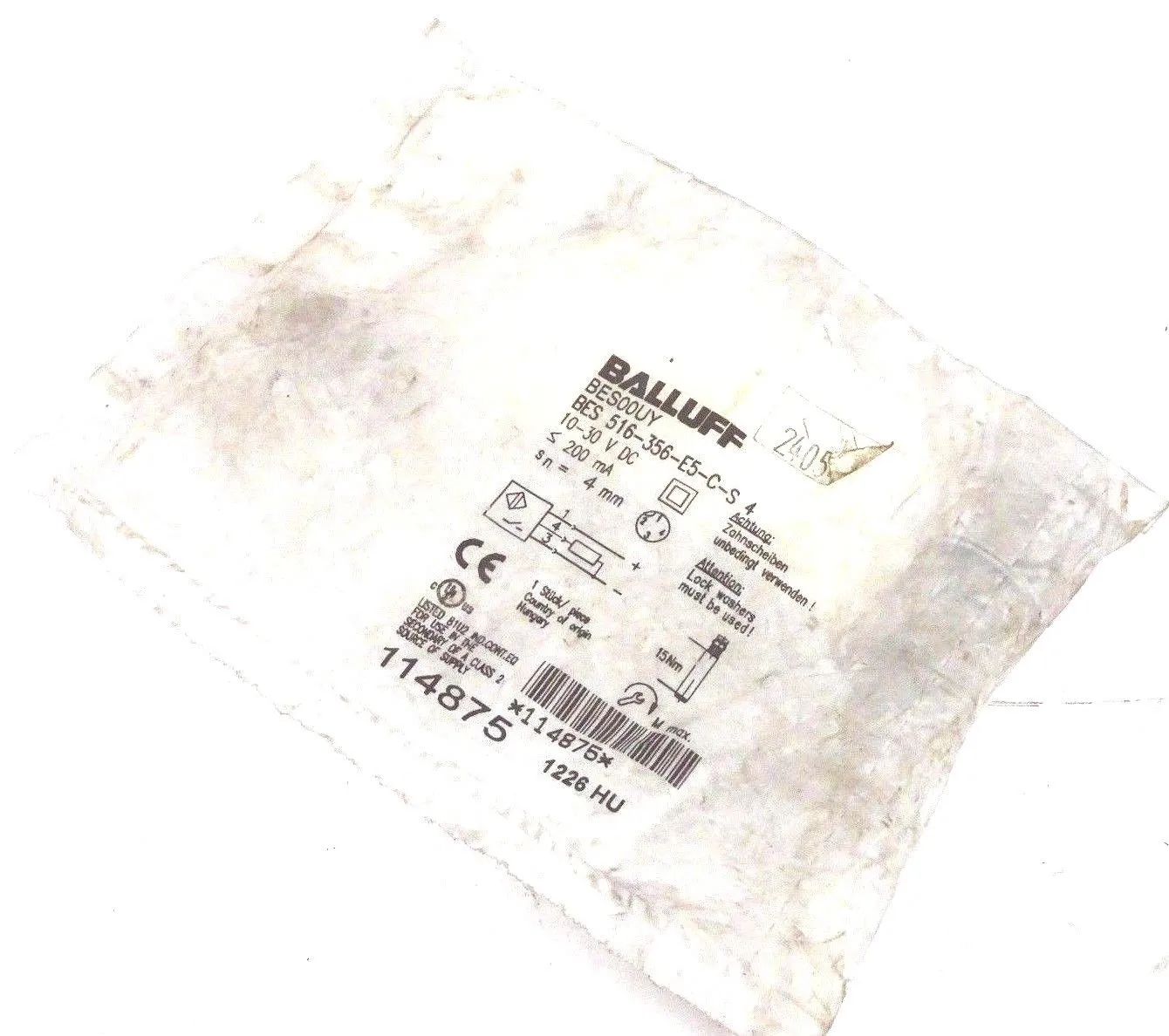 NEW BALLUFF BES 516-356-E5-C-S SENSOR