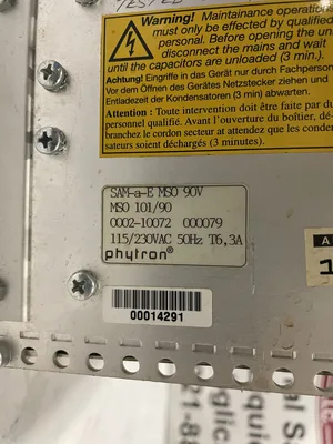 Phytron SAM-a-E MSO 101/90 Stepper Motor Control Unit 115/230V 50Hz 90V