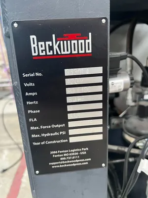 2020 BECKWOOD EVOx-4P30F1818 Heated Platen Press and Laminating Press | Kempler Machinery (5)