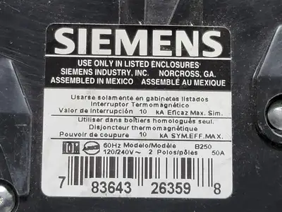 New | in-Stock SIEMENS B250 Switchgears British Columbia CA | Lenmark #241903