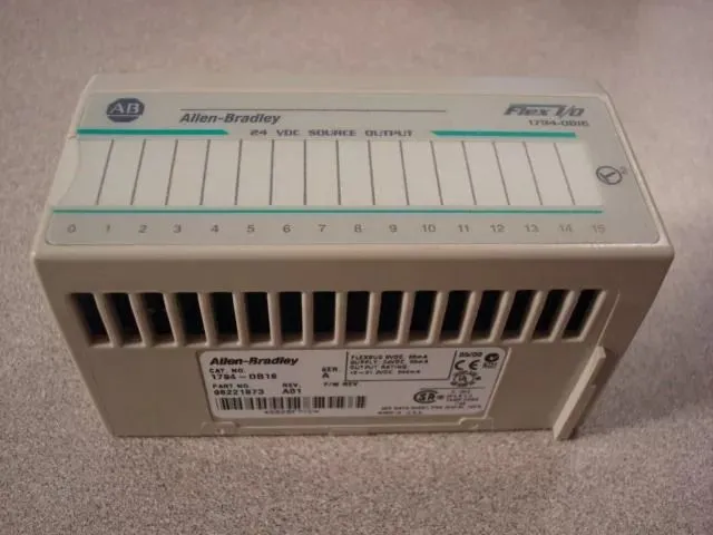 Allen Bradley 1794-OB16/A 24 VDC Source Output A01 Used