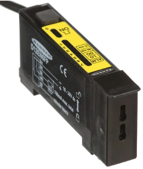 Banner D12EN6FP 41959 D12 Expert Plastic Fiber Optic Sensor, Output SPST NPN [New]