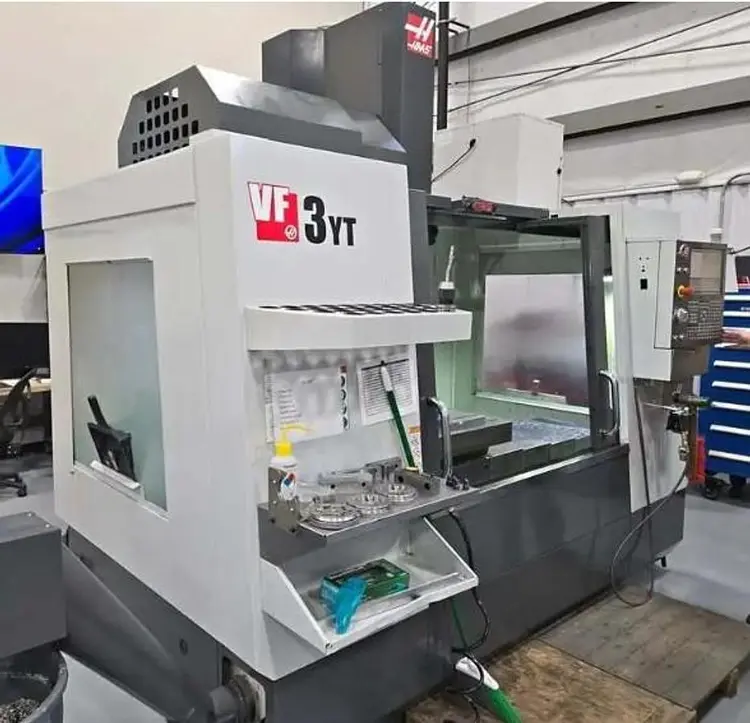 Used 2017 HAAS VF-3YT/40, WIPS RENISHAW TOOL & PART PROBE, RIGID TAPPING, HIGH SPEED MACHINING Vertical Machining Centers Illinois US | ABL Technology LLC #1123414
