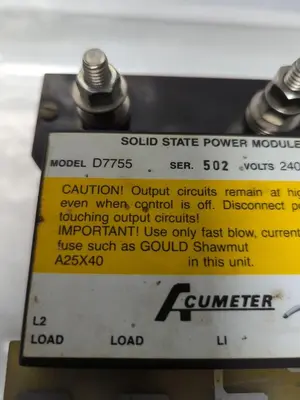 Used HARREL D7755 AC Drive Power Modules Ohio US | Surplus Asset Holdings #1247180