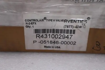 NEW OPEN BOX AVENTICS BOSCH R431002947 / R431002947 CONTROLAIR VALVE STK 5621CC
