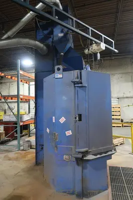 NEW 2012 WHEELABRATOR 48" FIXED TABLE