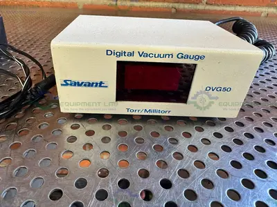 Used SAVANT DVG50-15VDC DIGITAL VACUUM GAUGE 400 MA, 15 VDC Vacuum Gauges / Controllers California US | Equipment Lab #1443173