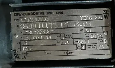 Used SEW-EURODRIVE S47D16DT71D4 Industrial Controls | Surplus Asset Holdings #1222014