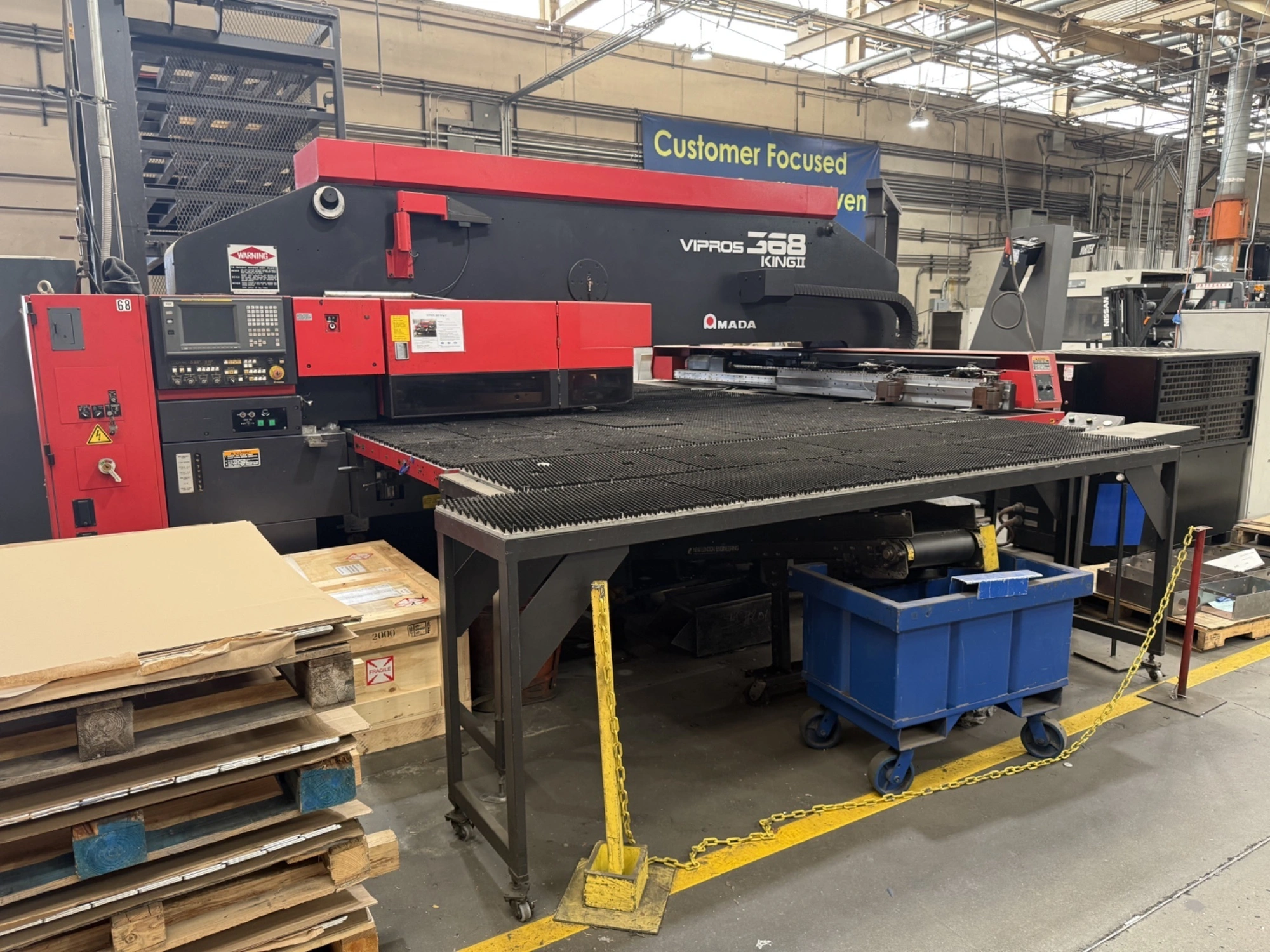 USED AMADA VIPROS 368 KING II