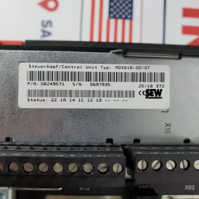 Used SEW SEW Eurodrive MDX60A0370-503-4-0 MDX61B0370-503-4-00 AC Drive Inv Misc Industrial Equipment California US | American Industrial Supply Co. #1377070
