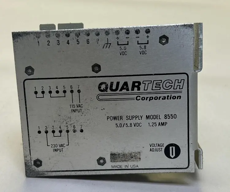 Used QUARTECH 8550 Miscellaneous Equipment (Electrical & Power) | Surplus Asset Holdings #1191938