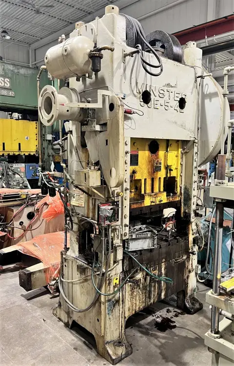Used MINSTER MINSTER 50E-5-42 PRESS Straight Side Presses | Alma Machinery #898702