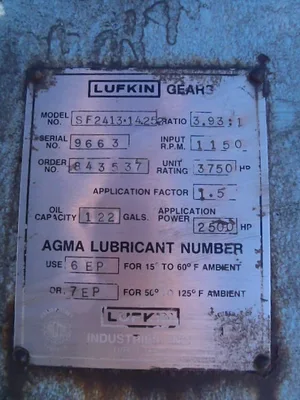 USED LUFKIN SF2413-14.252