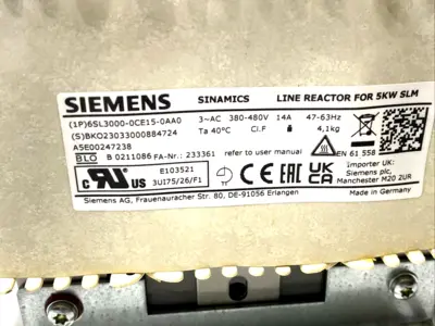 USED SIEMENS 6SL3000-0CE15-0AA0