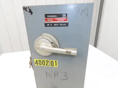 Westinghouse Life-Line Combination Motor Starter Fusible 10HP 600V 3ph 110V Coil