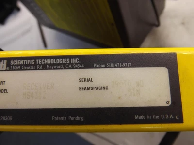 Used SCIENTIFIC TECHNOLOGIES _UNKNOWN_ Sensors | OCO Industrial #1597169