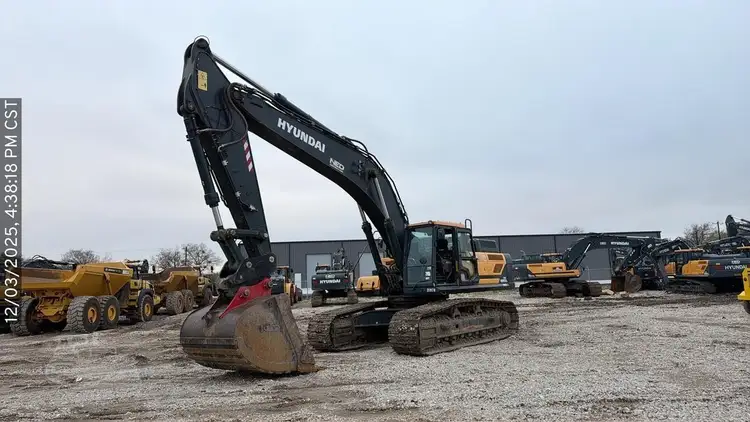 Used 2023 HYUNDAI HX480AL Crawler Excavators Texas US | National Equipment Dealers #1422421