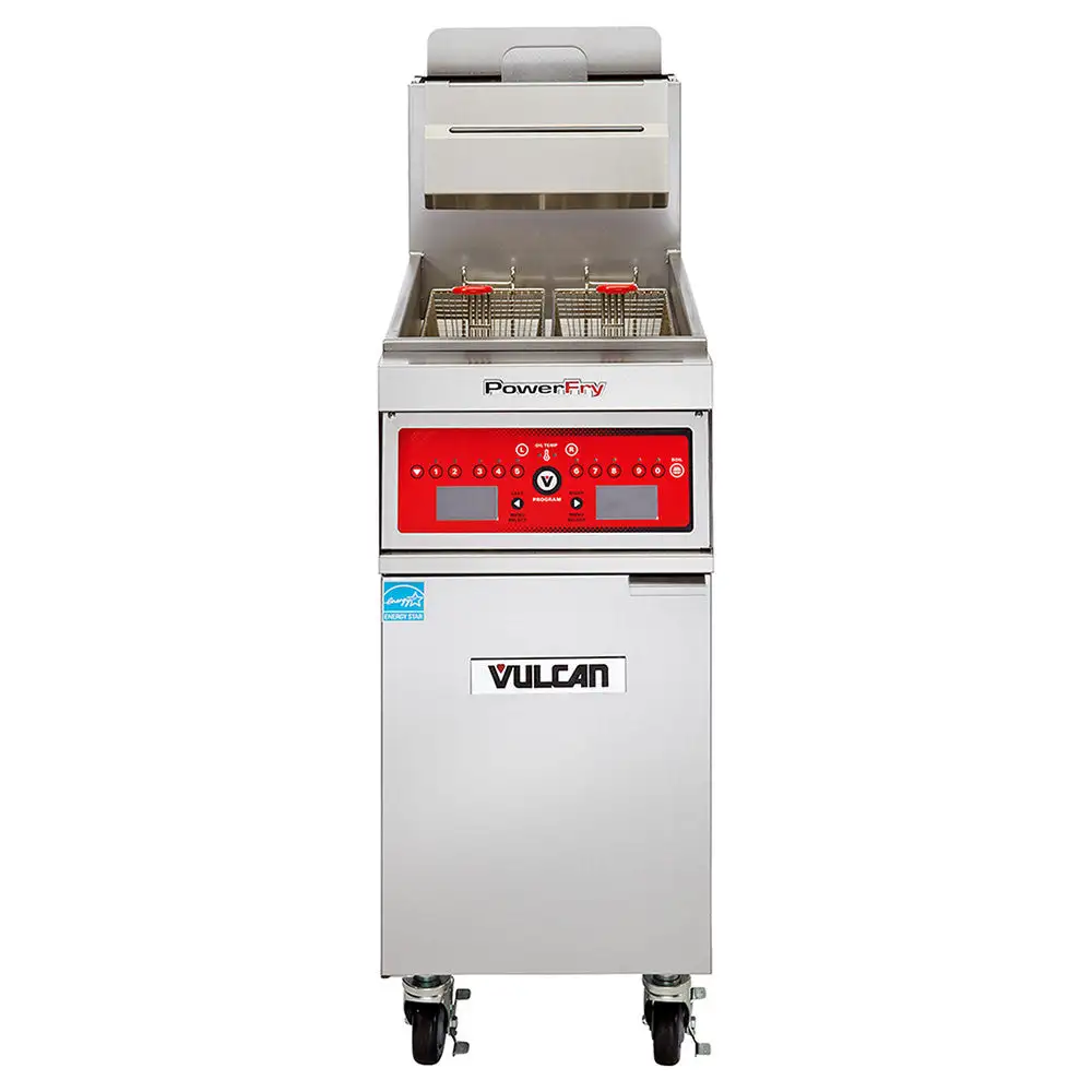Vulcan 1TR45C Gas Fryer - (1) 50 Lb Vat, Floor Model, Liquid Propane
