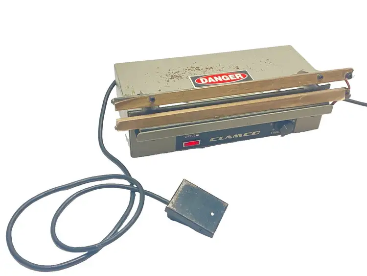 Used Clamco Heavy-Duty Industrial Tabletop Impulse Sealer 16" Impulse Sealers Michigan US | Maverick Industrial Sales #1391312