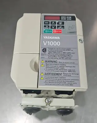 Used Yaskawa CIMR-VU2A0012FAA Variable Speed Drives | Palmetto Automation #1153467
