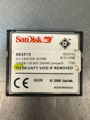 SanDisk 256MB CompactFlash CF Memory Card SDCFB-256 (5.4.4)