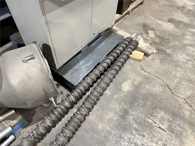 108 MM Useon(Nanjing) Co-Rotating Twin Screw Extruder, New In 2019