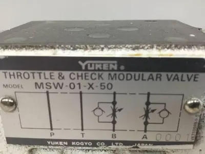 USED YUKEN MSW-01-X-50