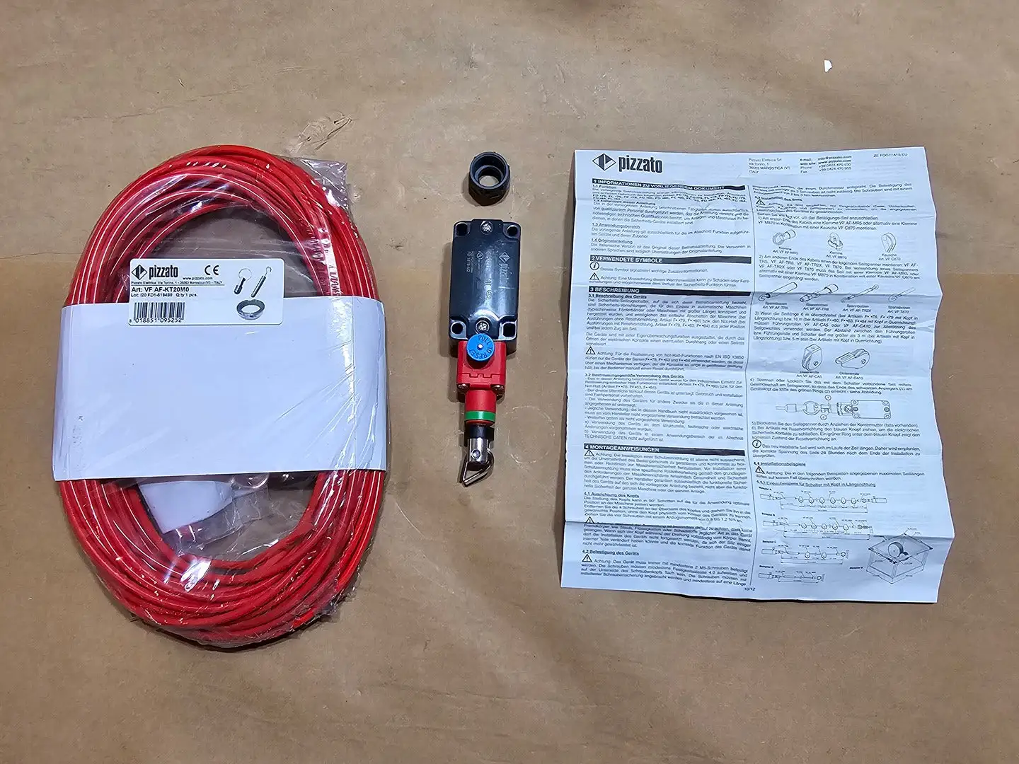 New | in-Stock PIZZATO FD 1878-M2 Safety Equipment British Columbia CA | Lenmark #1441120