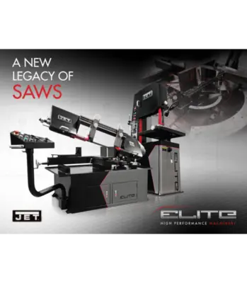 New | in-Stock JET EHB-8VS Horizontal Band Saws Illinois US | Olympus Machinery Group #1349072
