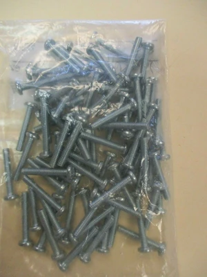 Phillips 1 1/8X1/400X1/8 OD Stainless Steel Pan Head Screws (QTY 85)