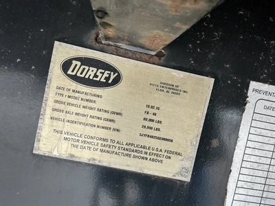 Used 2016 PITTS/DORSEY 48' Flatbed Trailers Michigan US | Miedema Asset Management Group #1579909
