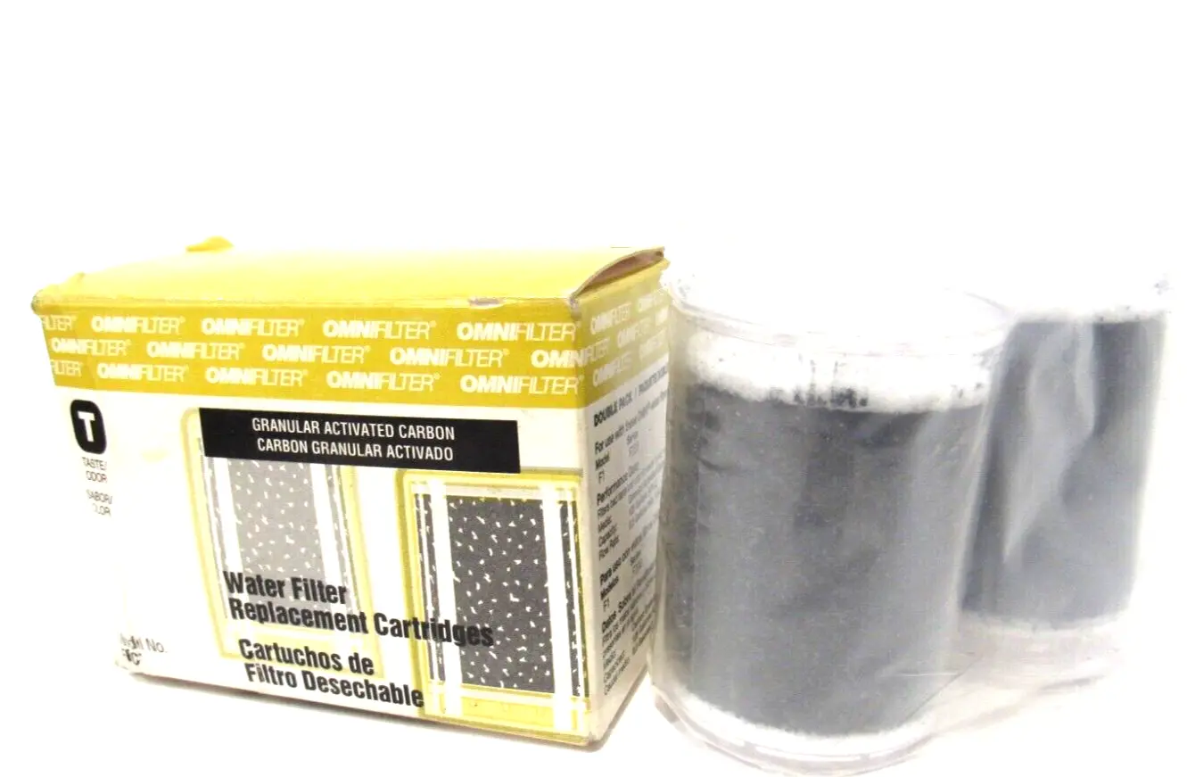 BOX OF 2 NEW OMNIFILTER MODEL F1 FILTER REPLACEMENT CARTRIDGES SERIES F200