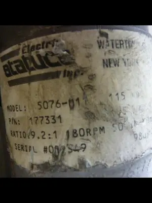 USED ELECTRIC STATURE 5076-011