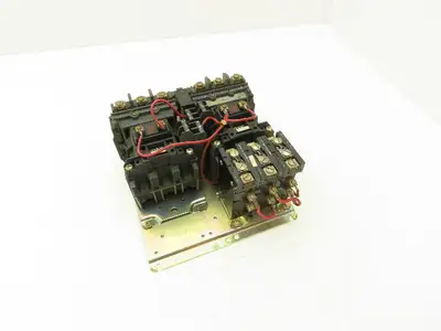Allen Bradley 505-AOD-7 Sz 0 Reversing Starter 120V Coil w/Overload 40186-801-01