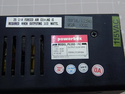 Used POWERBOX _UNKNOWN_ AC/DC Power Supplies | OCO Industrial #1649261