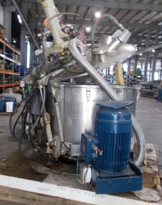 (4) Ferrum DSZ-URF 1250/630 perforate basket centrifuges, 316L SS.