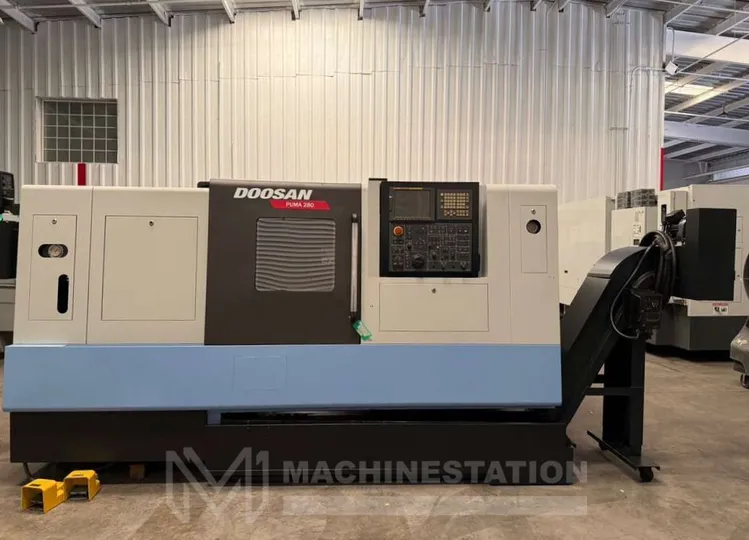Used 2008 DOOSAN PUMA 280 CNC Lathes California US | MachineStation #889378