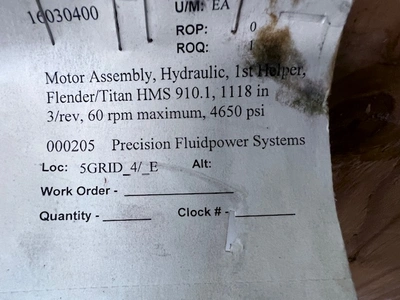 Titan HMSS910.1 Motor Assembly, Remanufactured