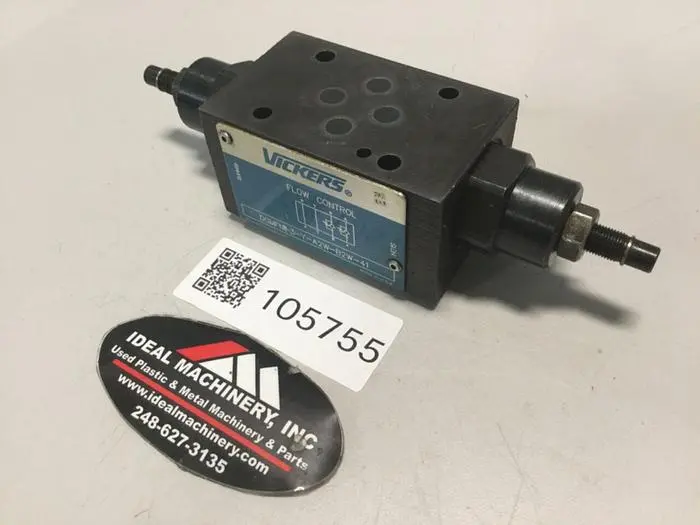 Used VICKERS DGMFN3Y2AWB2W41 Valves/Fittings Michigan US | Ideal Machinery #597797