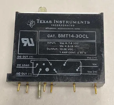 New | in-Stock TEXAS INSTRUMENTS 5MT14-30CL Industrial Controls Ohio US | Surplus Asset Holdings #1233719