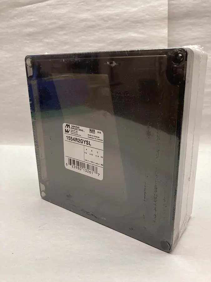 New | in-Stock HAMMOND 1554R2GYSL Miscellaneous Equipment (Electrical & Power) | Surplus Asset Holdings #1196774