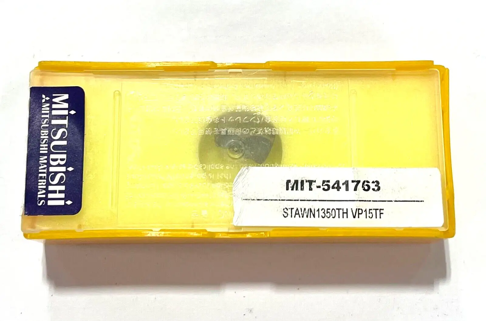 Mitsubishi 13.5mm Carbide Drill Insert STAWN1350TH Grade VP15TF