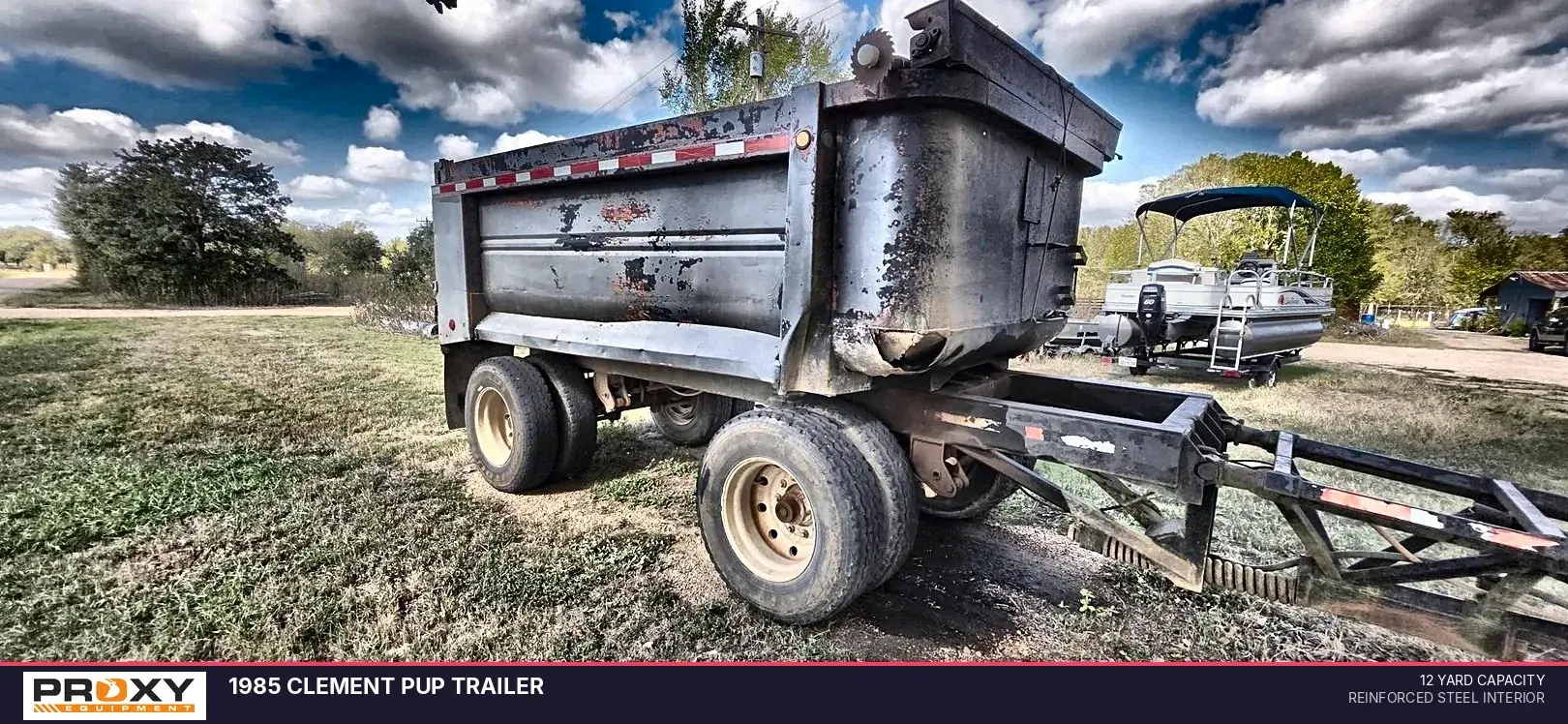 Used 1985 CLEMENT PUP TRAILER Dump Trailers Texas US | Proxy Equipment #1385361