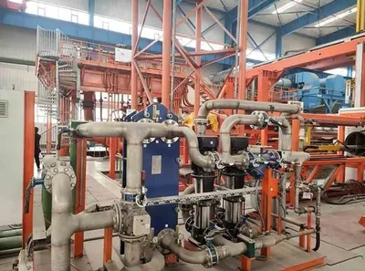 SMS 16,000  TON HORIZ DIRECT SINGLE ACTION EXTRUSION PRESS (14552) PRESSES, EXTRUSION | Machinery International LLC (16)