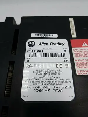 USED ALLEN-BRADLEY PANELVIEW 1000