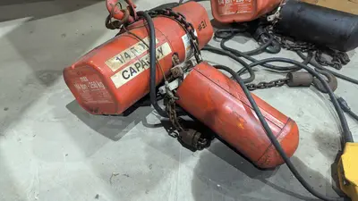 CM 0.25 Ton Trolley Hoists | Highland Machinery & Crane (1)