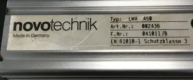 USED NOVOTECHNIK LWH450