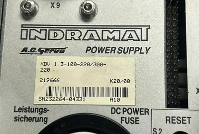 USED INDRAMAT KDV-1.3-100-220/300-220