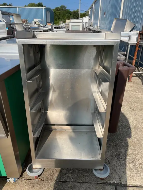 Used Falcon Restaurant Supply Used Stainless Steel Tray Serving Cart - SS50 Restaurant Equipment (Miscellaneous) Illinois US | Falcon Restaurant Supply #1376086