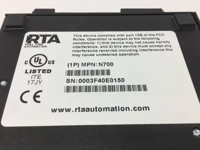 Used RTA ASCII ETHERNET TCP/IP TO ALLEN-BRADLEY PLC PLC Ethernet Equipment Michigan US | Maverick Industrial Sales #1091313